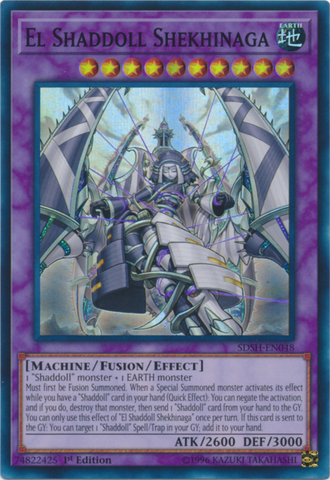 El Shaddoll Shekhinaga [SDSH-EN048] Super Rare - Yugioh Cards For Your TCG Needs!