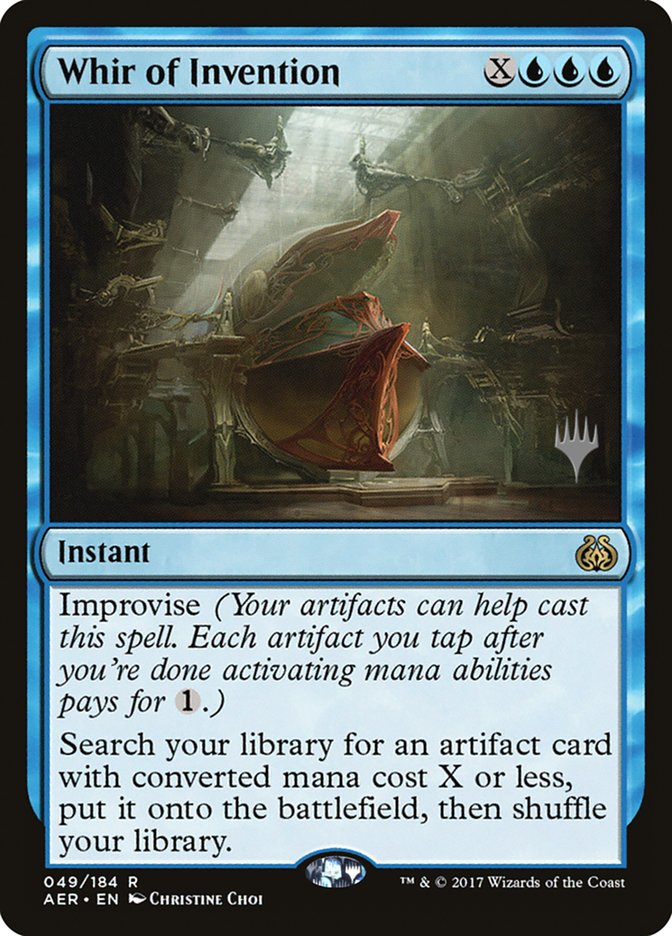 Whir of Invention [Aether Revolt Promos] Magic: The Gathering