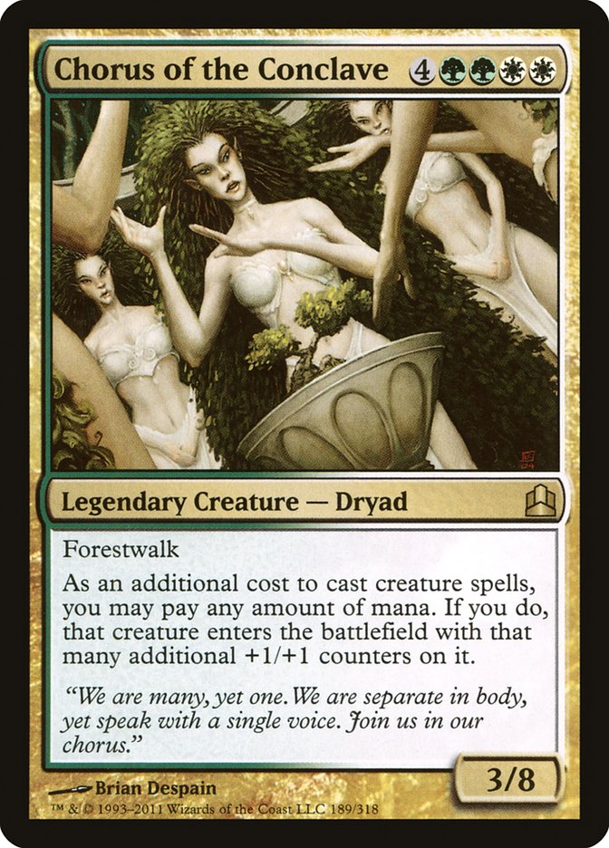 Chorus of the Conclave [Commander 2011] Magic: The Gathering