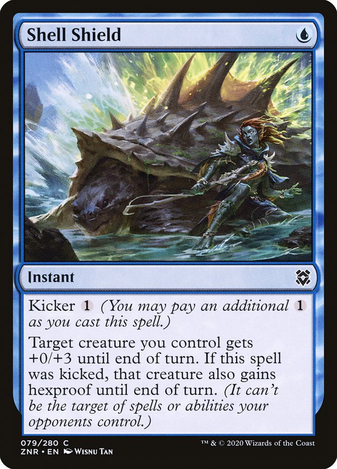 Shell Shield [Zendikar Rising] Magic: The Gathering