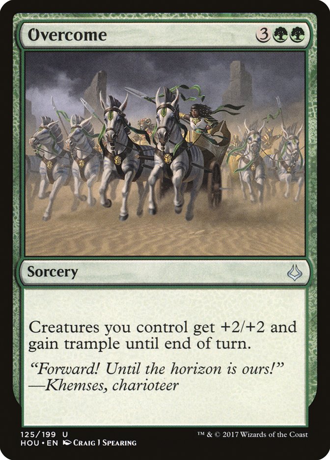 Overcome [Hour of Devastation] Magic: The Gathering