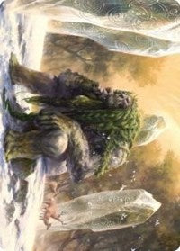 Svella, Ice Shaper Art Card [Kaldheim Art Series] Magic: The Gathering