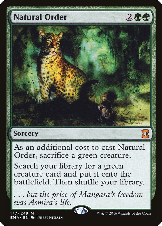 Natural Order [Eternal Masters] Magic: The Gathering