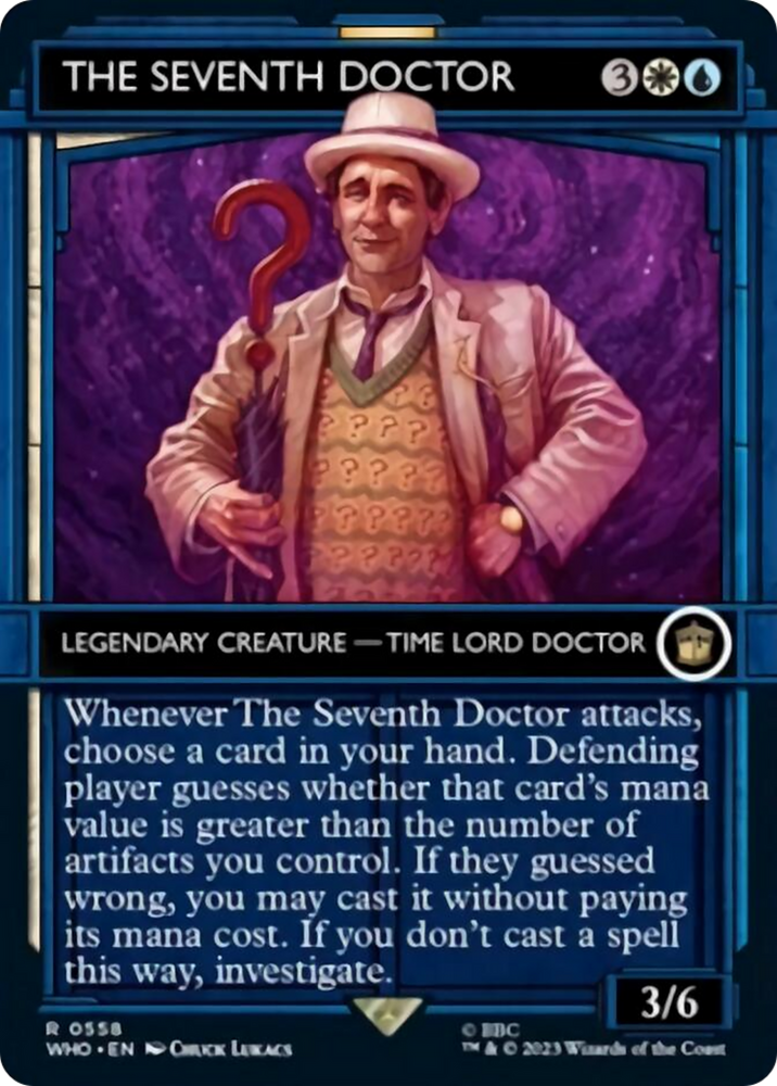 The Seventh Doctor (Showcase) [Doctor Who] Magic: The Gathering