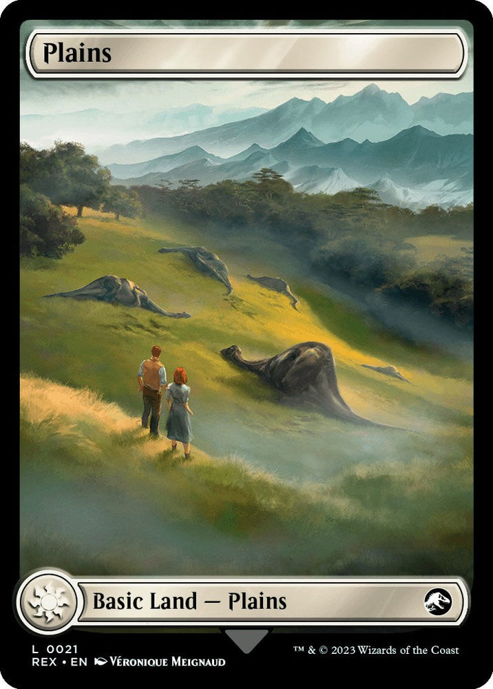Plains // Plains [Jurassic World Collection] Magic: The Gathering
