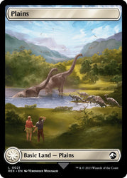 Plains // Plains [Jurassic World Collection] Magic: The Gathering