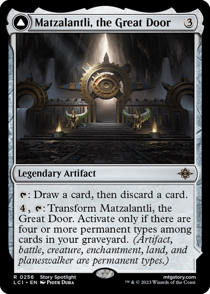 Matzalantli, the Great Door // The Core [The Lost Caverns of Ixalan] Magic: The Gathering