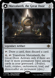 Matzalantli, the Great Door // The Core [The Lost Caverns of Ixalan] Magic: The Gathering