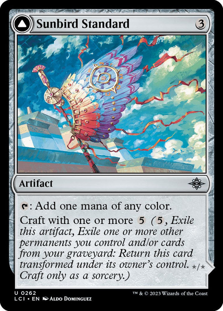 Sunbird Standard // Sunbird Effigy [The Lost Caverns of Ixalan] Magic: The Gathering