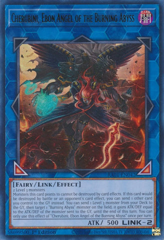 Cherubini, Ebon Angel of the Burning Abyss [RA01-EN042] Ultra Rare - Yugioh Cards For Your TCG Needs!
