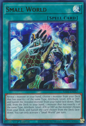Small World [RA01-EN067] Ultra Rare - Yugioh Cards For Your TCG Needs!