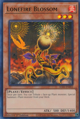 Lonefire Blossom [RA01-EN002] Ultra Rare - Yugioh Cards For Your TCG Needs!
