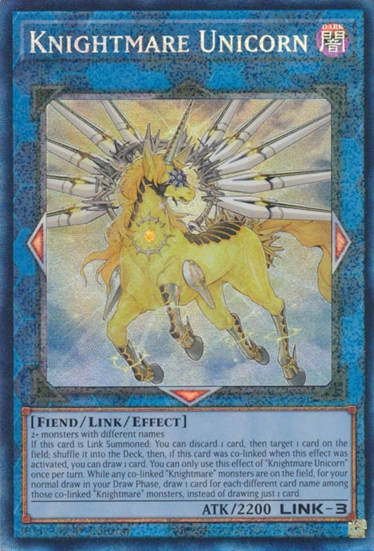 Knightmare Unicorn [RA01-EN043] Prismatic Collector's Rare - Yugioh Cards For Your TCG Needs!