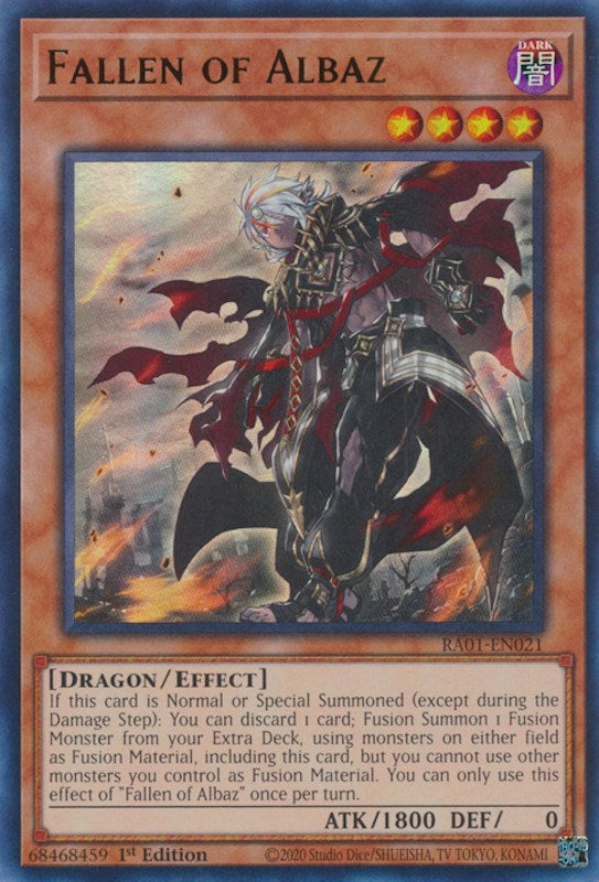 Fallen of Albaz [RA01-EN021] Ultra Rare - Yugioh Cards For Your TCG Needs!