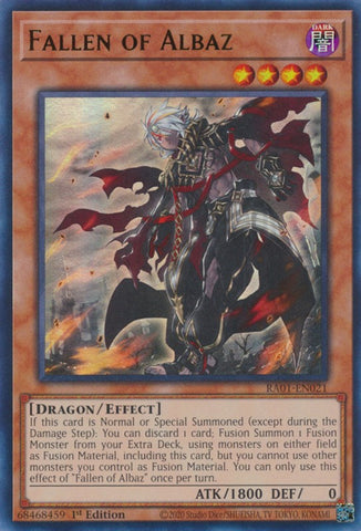 Fallen of Albaz [RA01-EN021] Ultra Rare - Yugioh Cards For Your TCG Needs!