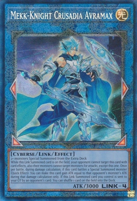 Mekk-Knight Crusadia Avramax [RA01-EN044] Prismatic Collector's Rare - Yugioh Cards For Your TCG Needs!