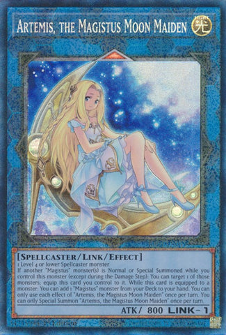 Artemis, the Magistus Moon Maiden [RA01-EN049] Prismatic Collector's Rare - Yugioh Cards For Your TCG Needs!
