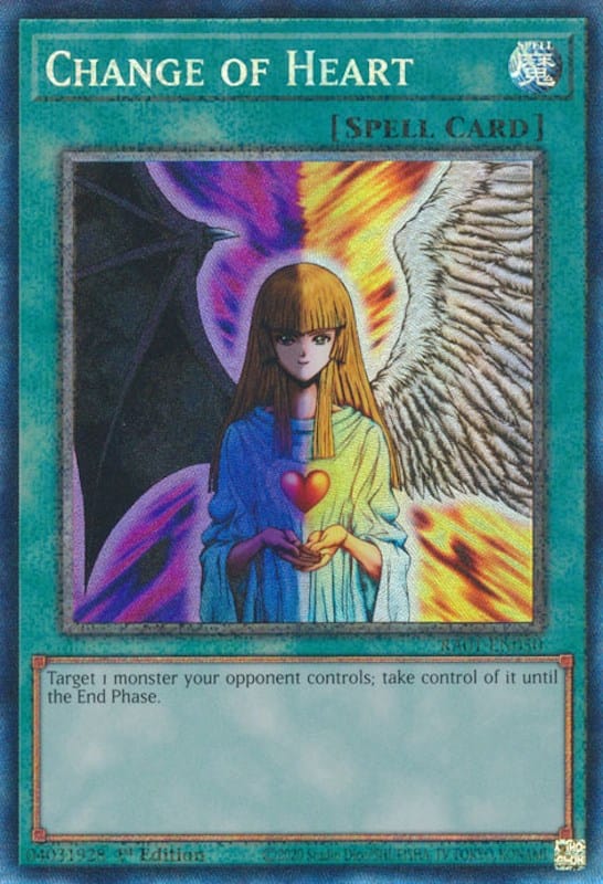 Change of Heart [RA01-EN050] Prismatic Collector's Rare - Yugioh Cards For Your TCG Needs!