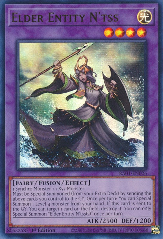 Elder Entity N'tss [RA01-EN026] Ultra Rare - Yugioh Cards For Your TCG Needs!