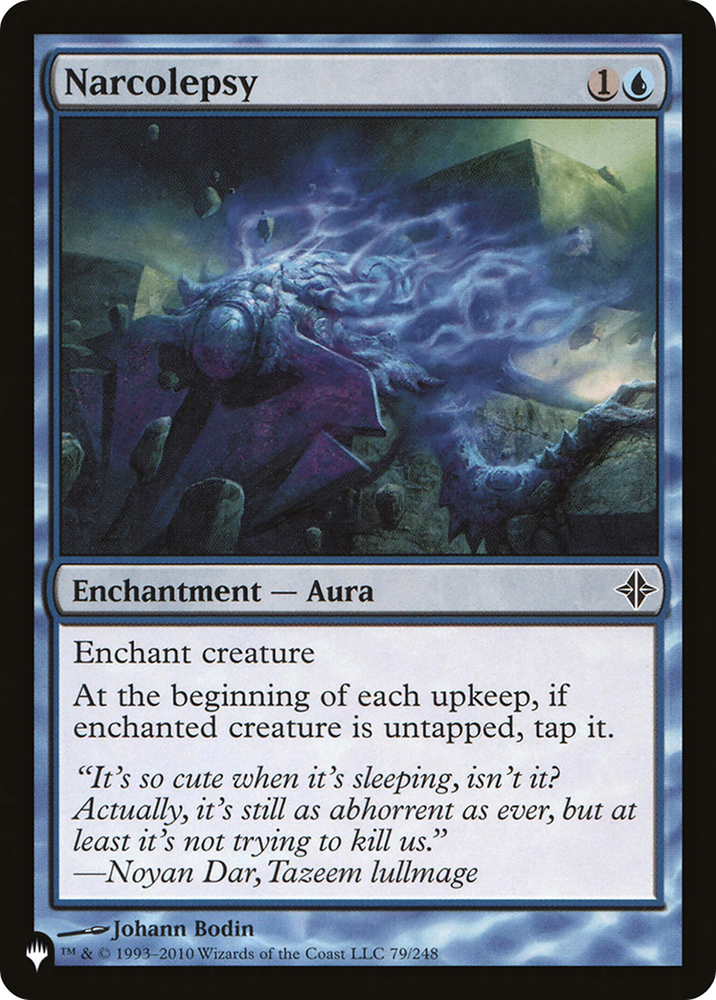 Narcolepsy [The List] Magic: The Gathering