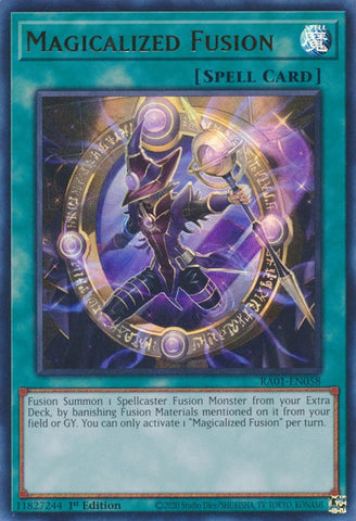 Magicalized Fusion [RA01-EN058] Ultra Rare - Yugioh Cards For Your TCG Needs!