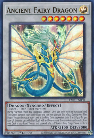 Ancient Fairy Dragon [RA01-EN030] Ultra Rare - Yugioh Cards For Your TCG Needs!