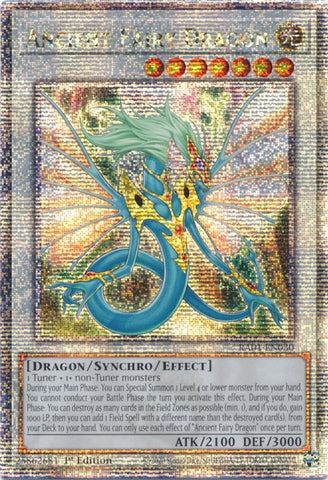 Ancient Fairy Dragon [RA01-EN030] Quarter Century Secret Rare - Yugioh Cards For Your TCG Needs!
