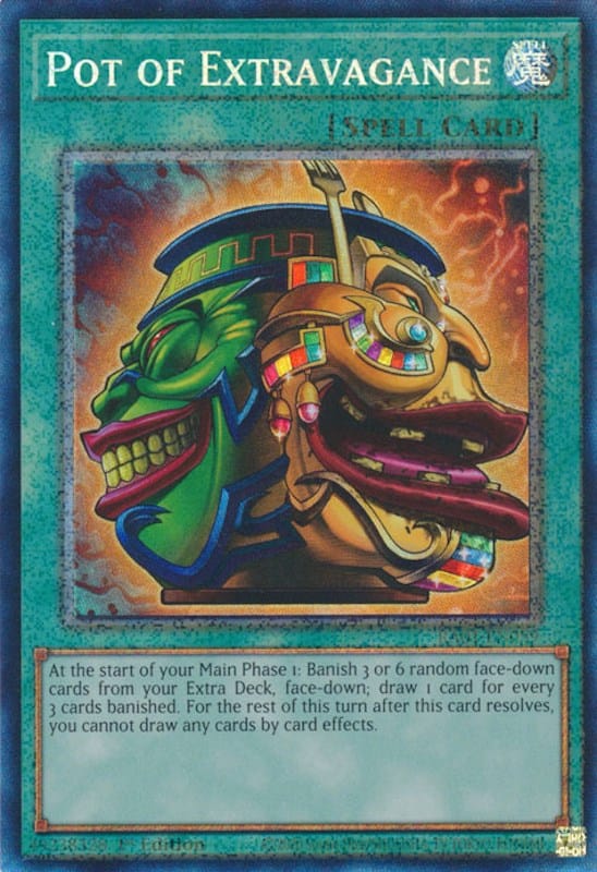 Pot of Extravagance [RA01-EN059] Prismatic Collector's Rare - Yugioh Cards For Your TCG Needs!