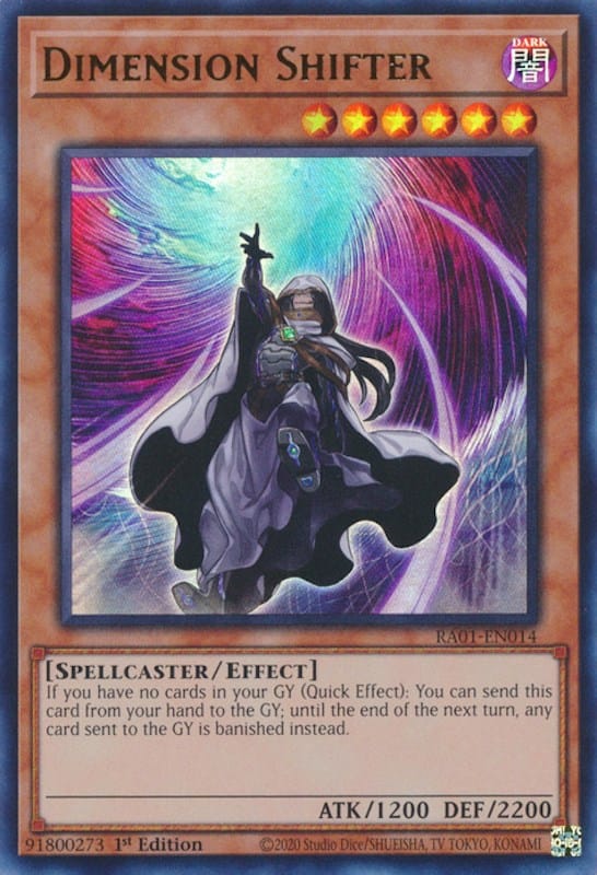 Dimension Shifter [RA01-EN014] Ultra Rare - Yugioh Cards For Your TCG Needs!