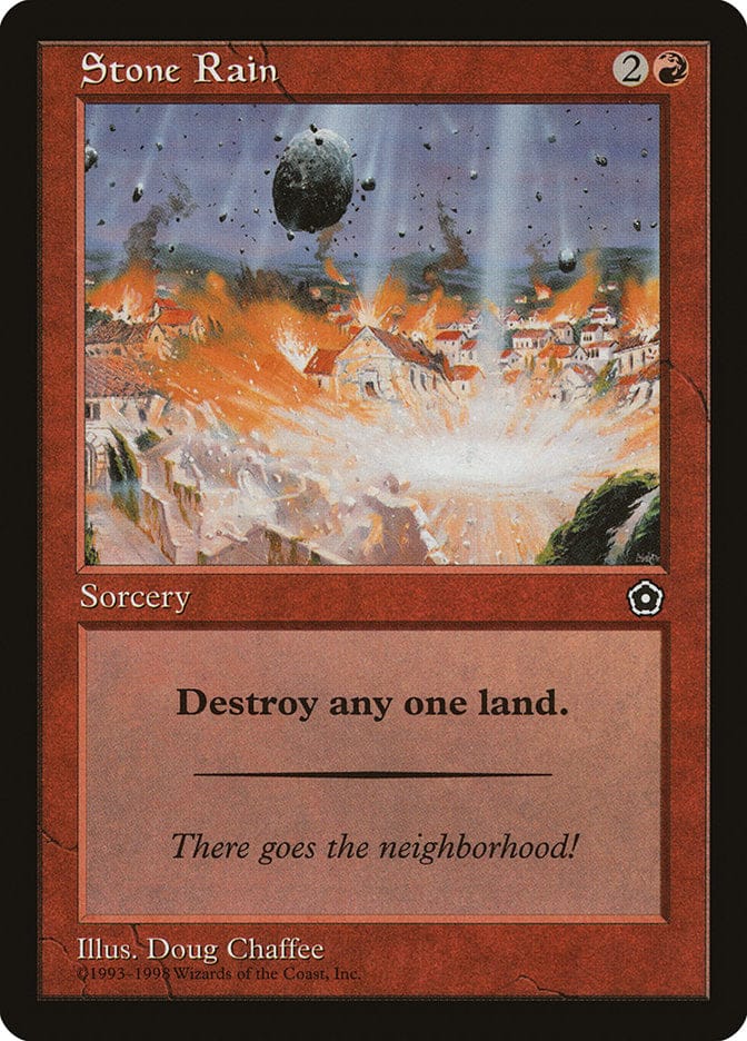 Stone Rain [Portal Second Age] Magic: The Gathering