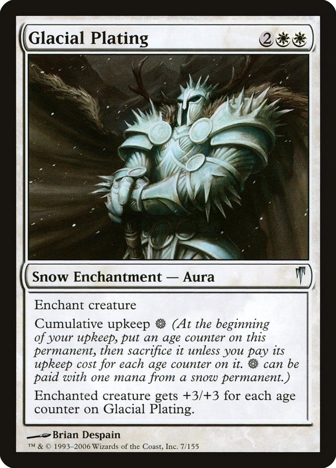 Glacial Plating [Coldsnap] Magic: The Gathering