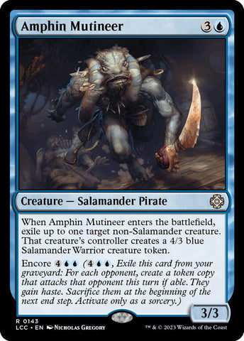 Amphin Mutineer [The Lost Caverns of Ixalan Commander] Magic: The Gathering