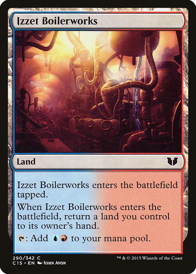 Izzet Boilerworks [Commander 2015] Magic: The Gathering