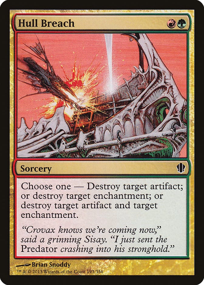 Hull Breach [Commander 2013] Magic: The Gathering