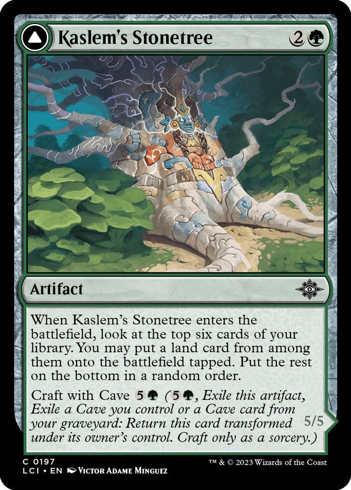 Kaslem's Stonetree [The Lost Caverns of Ixalan] Magic: The Gathering