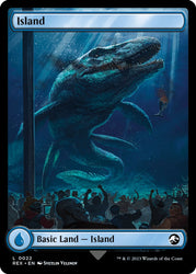 Island // Island [Jurassic World Collection] Magic: The Gathering