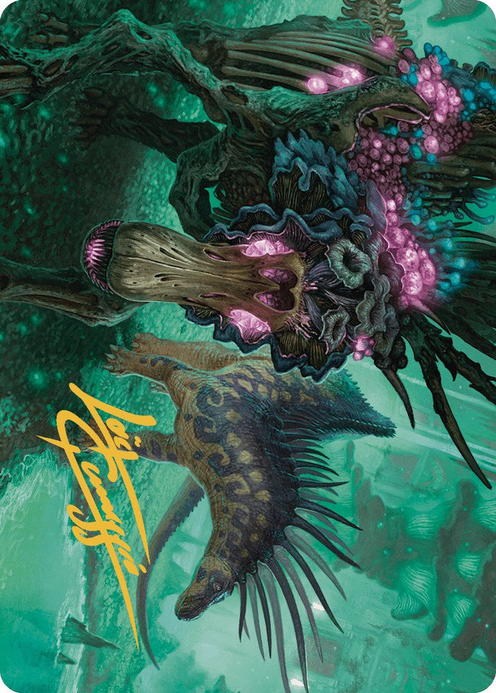 Walk with the Ancestors Art Card (Gold-Stamped Signature) [The Lost Caverns of Ixalan Art Series] Magic: The Gathering
