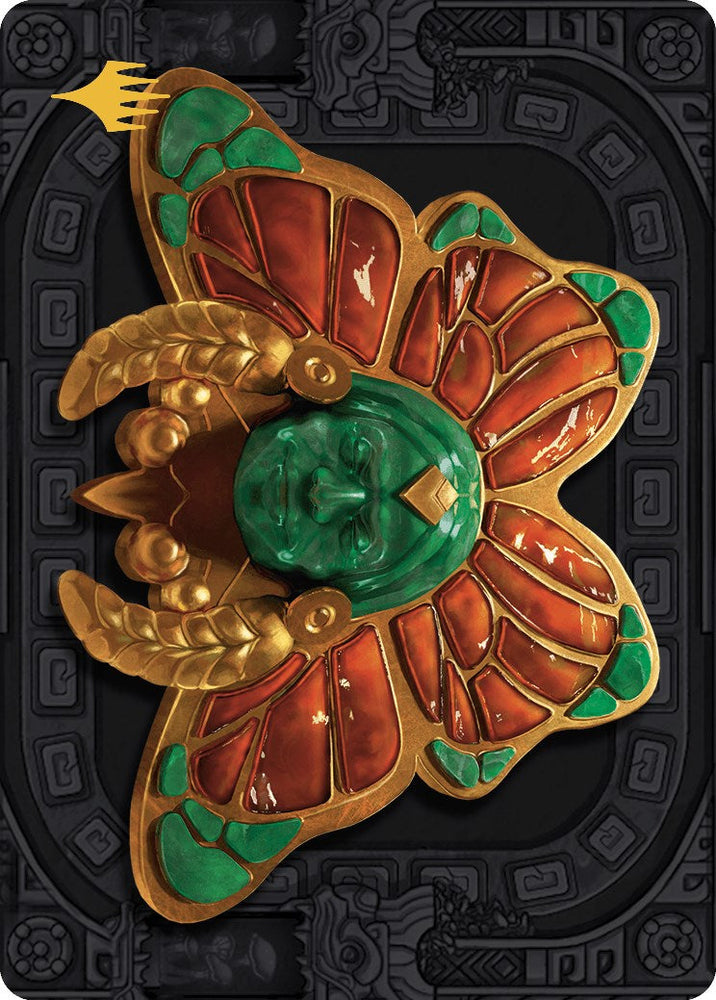 Ojer Kaslem, Deepest Growth Art Card (58/81) (Gold-Stamped Planeswalker Symbol) [The Lost Caverns of Ixalan Art Series] Magic: The Gathering