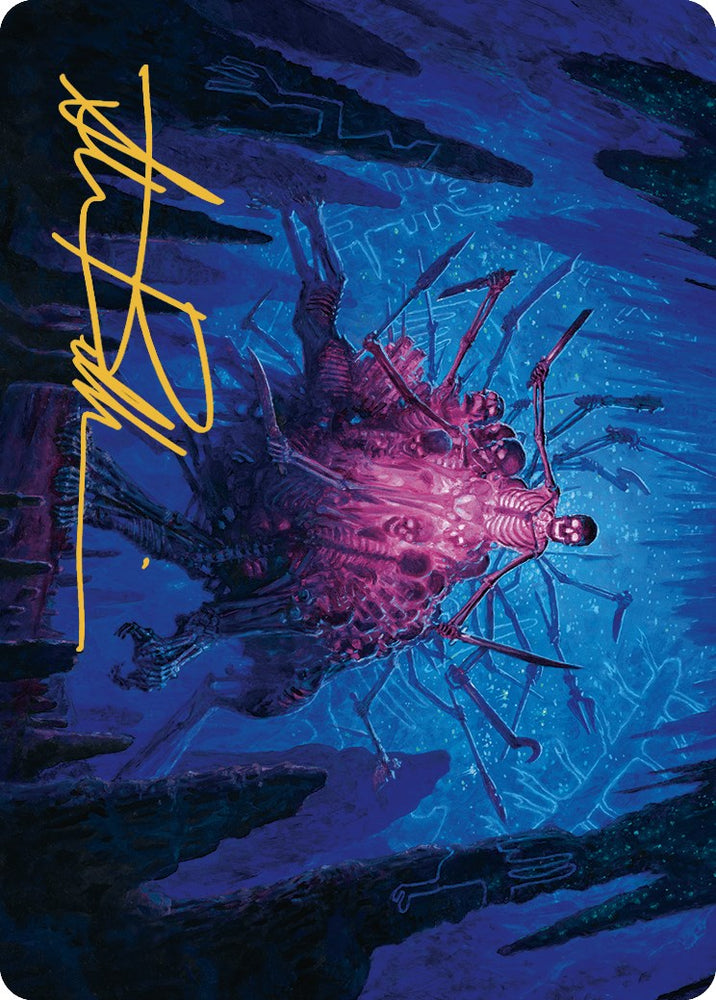 Uchbenbak, the Great Mistake Art Card (Gold-Stamped Signature) [The Lost Caverns of Ixalan Art Series] Magic: The Gathering