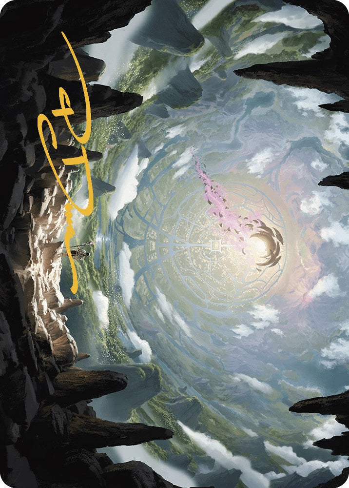 The Core Art Card (Gold-Stamped Signature) [The Lost Caverns of Ixalan Art Series] Magic: The Gathering