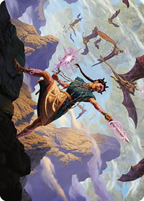 Warden of the Inner Sky Art Card [The Lost Caverns of Ixalan Art Series] Magic: The Gathering