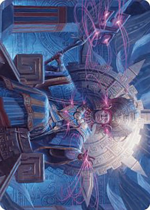 Akal Pakal, First Among Equals Art Card (8/81) [The Lost Caverns of Ixalan Art Series] Magic: The Gathering