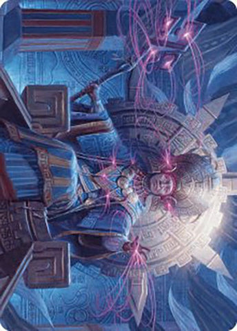 Akal Pakal, First Among Equals Art Card (8/81) [The Lost Caverns of Ixalan Art Series] Magic: The Gathering
