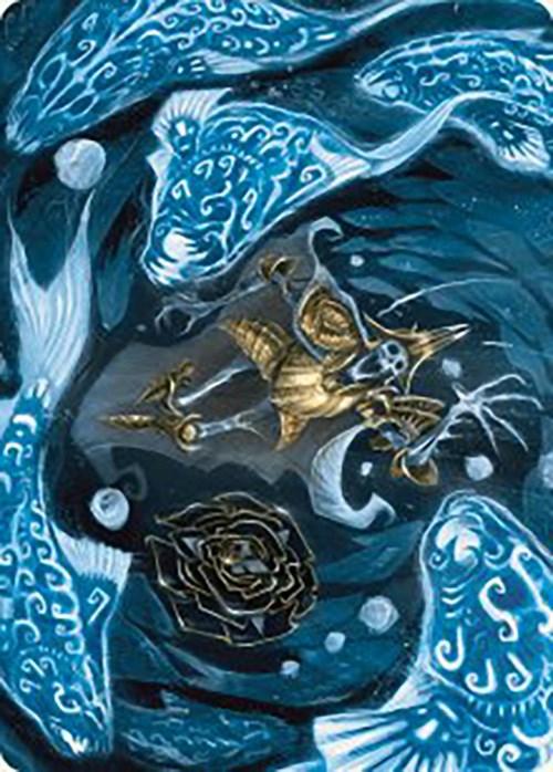 Eaten by Piranhas Art Card [The Lost Caverns of Ixalan Art Series] Magic: The Gathering