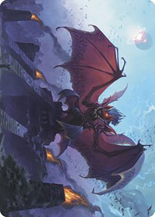 Aclazotz, Deepest Betrayal Art Card [The Lost Caverns of Ixalan Art Series] Magic: The Gathering