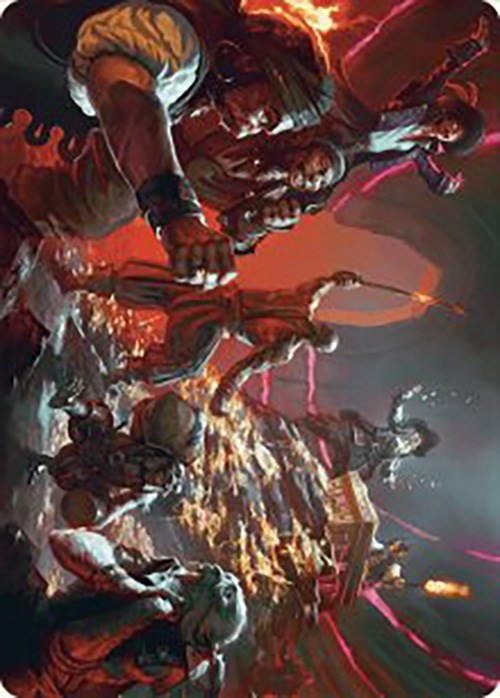 Hit the Mother Lode Art Card [The Lost Caverns of Ixalan Art Series] Magic: The Gathering