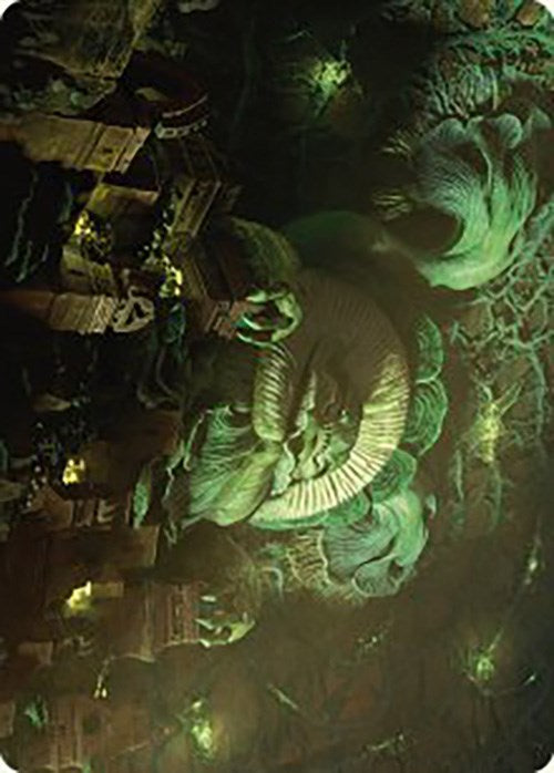 The Mycotyrant Art Card [The Lost Caverns of Ixalan Art Series] Magic: The Gathering