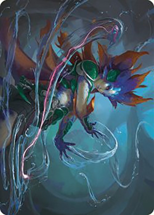 Nicanzil, Current Conductor Art Card [The Lost Caverns of Ixalan Art Series] Magic: The Gathering