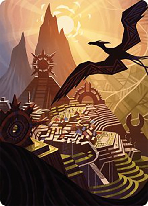 Plains Art Card [The Lost Caverns of Ixalan Art Series] Magic: The Gathering