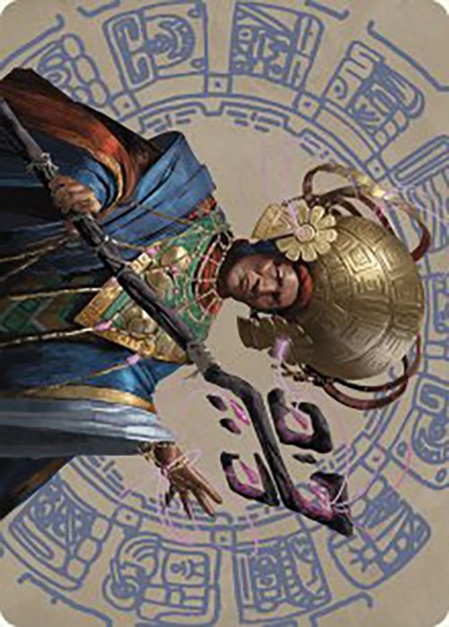 Akal Pakal, First Among Equals Art Card (46/81) [The Lost Caverns of Ixalan Art Series] Magic: The Gathering